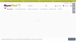 Desktop Screenshot of mycovital.de